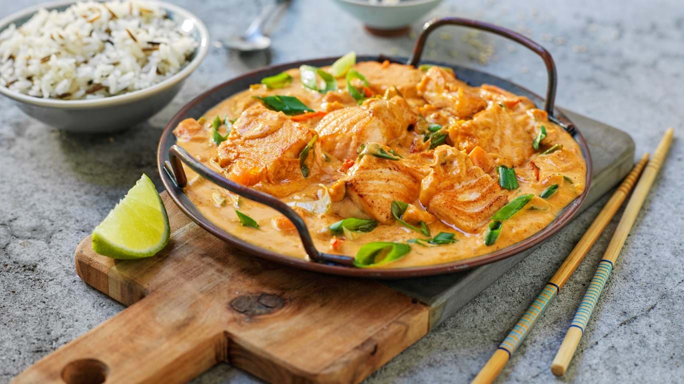 Laks med currypaste - inspiria.no