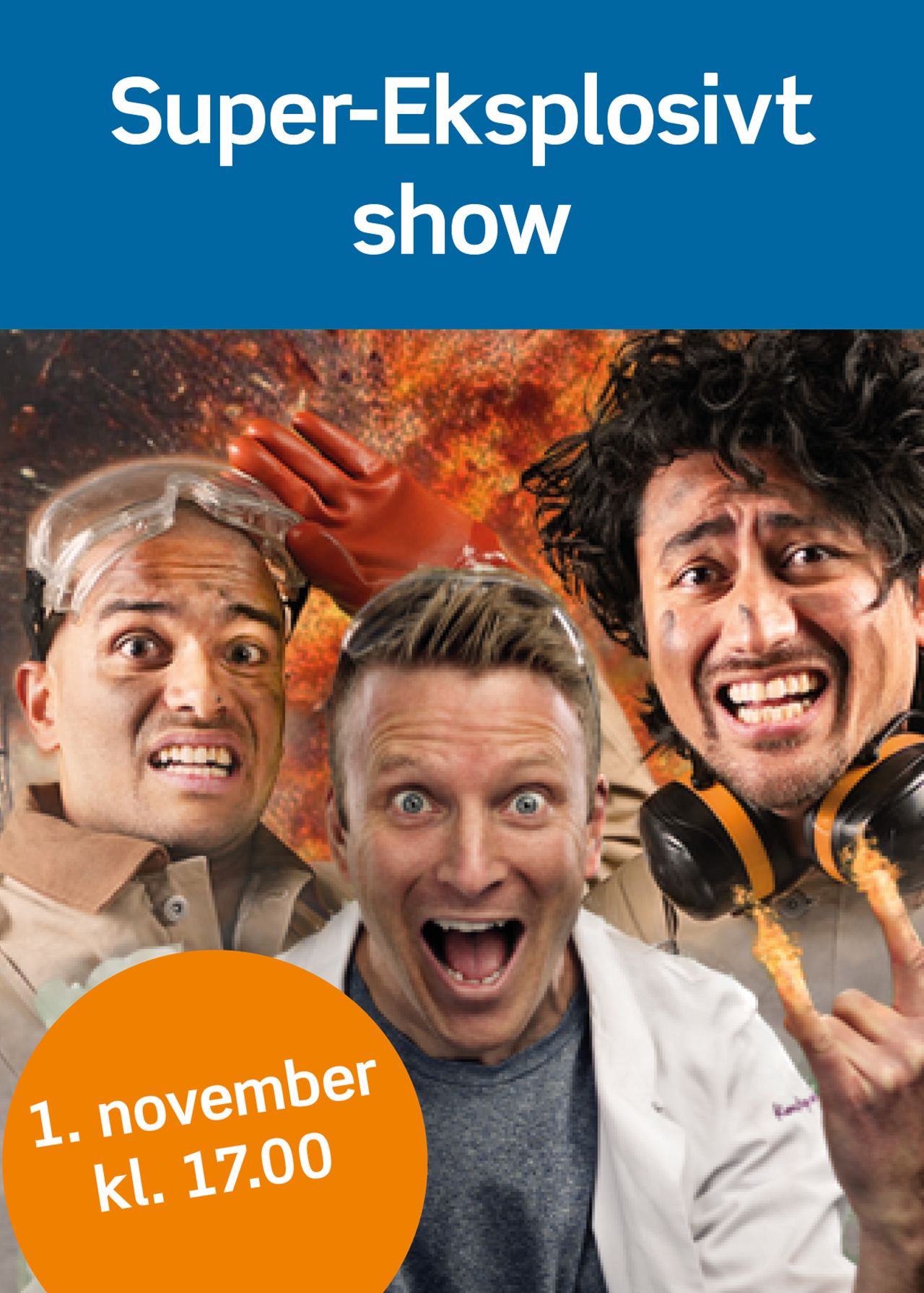 Webplakat Eksplosivt Show