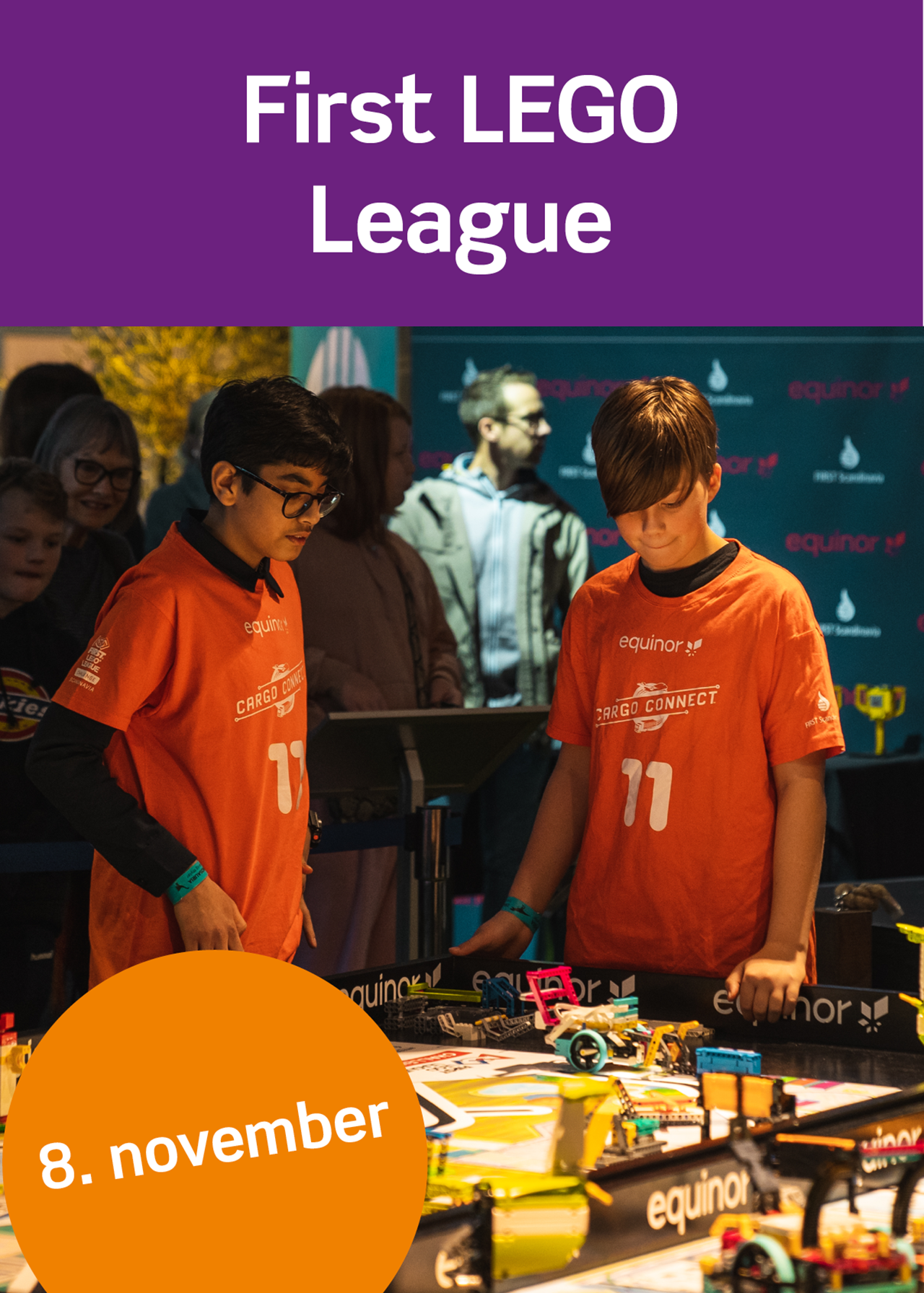 Webplakat First Lego League 2025