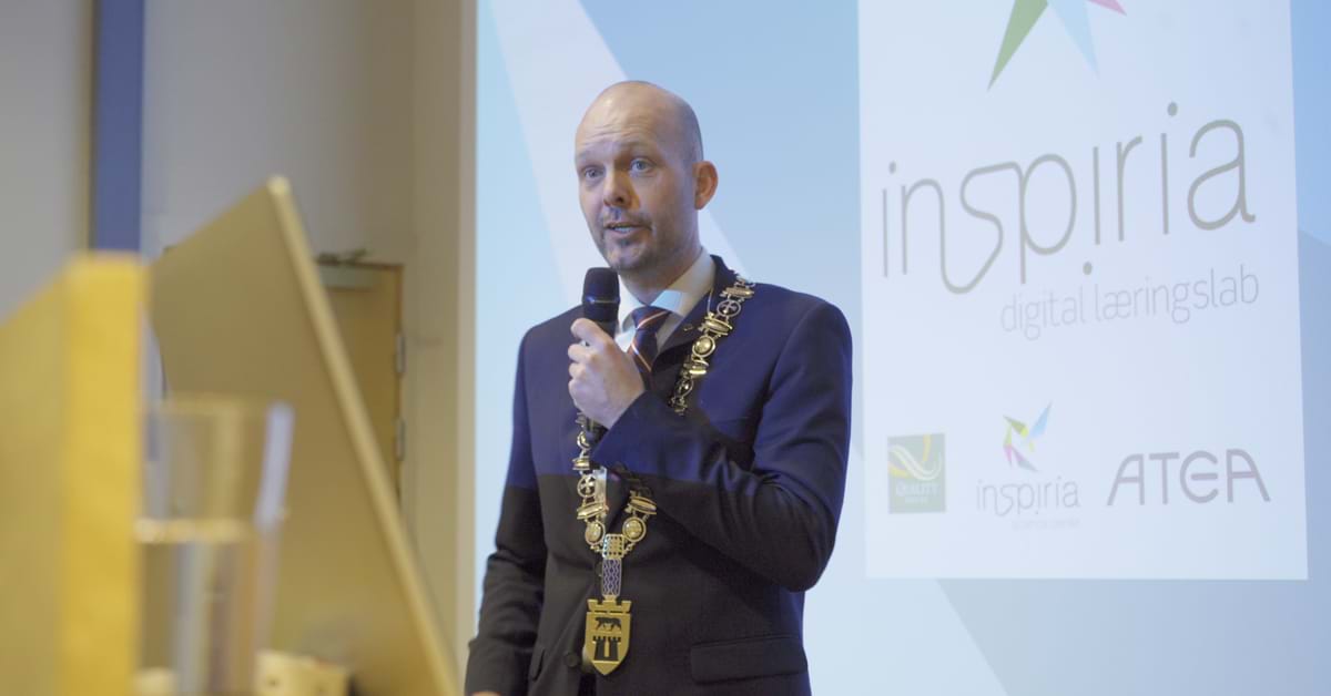 INSPIRIA Digital Læringslab Ordfører Sindre Martinsen Evje
