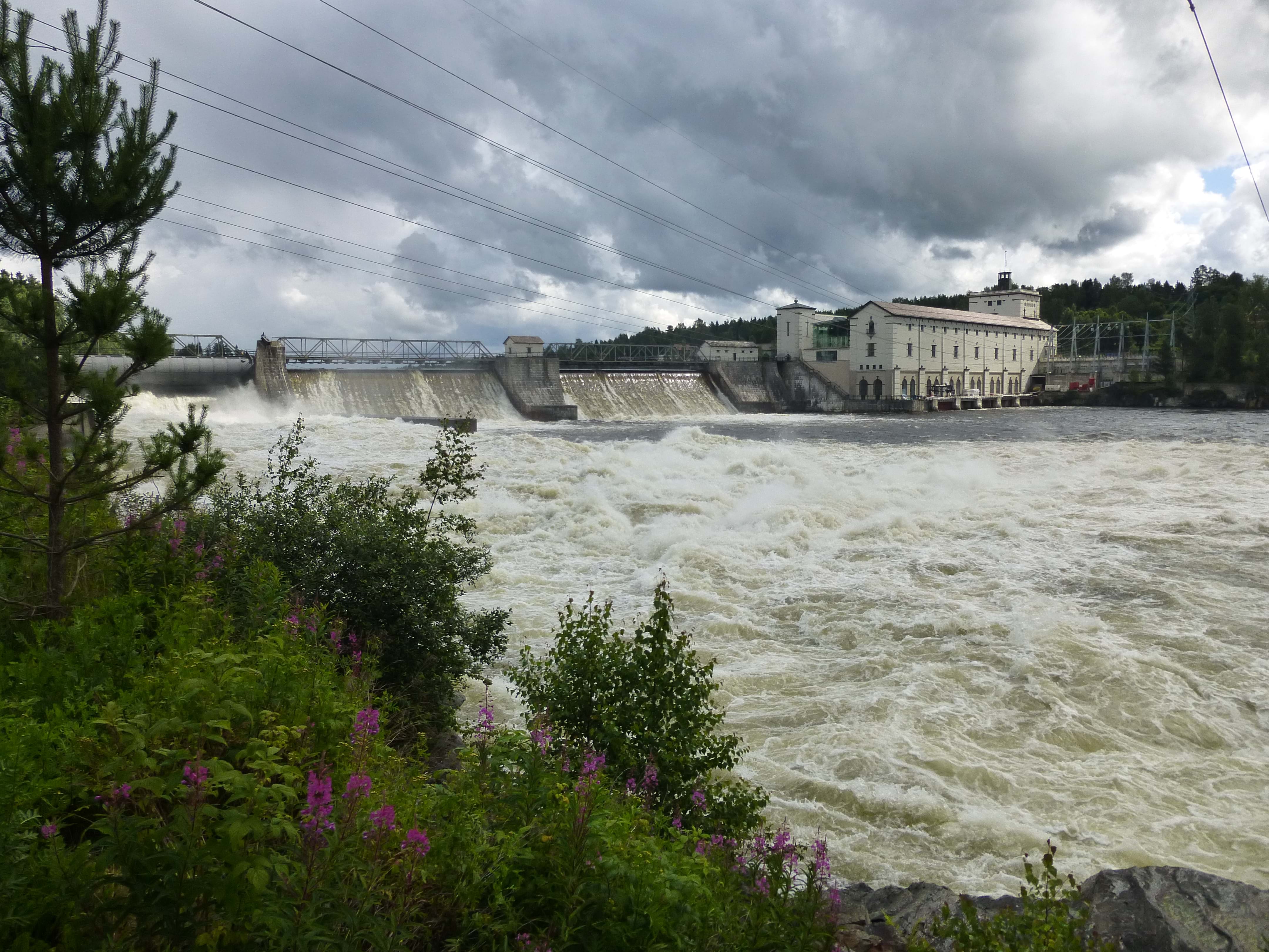 Rånåfoss kraftverk. FOTO: Arne T. Hamarsland/NVE