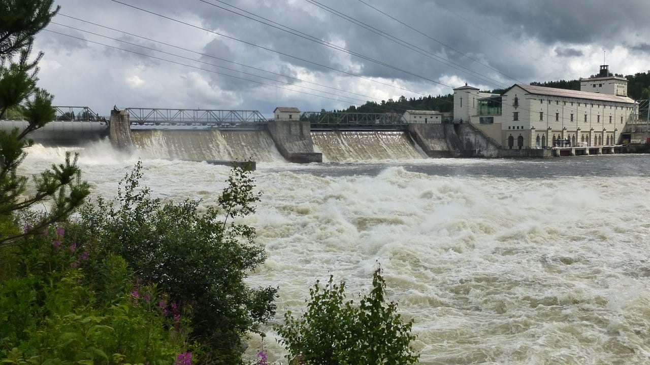 Rånåfoss kraftverk. FOTO: Arne T. Hamarsland/NVE