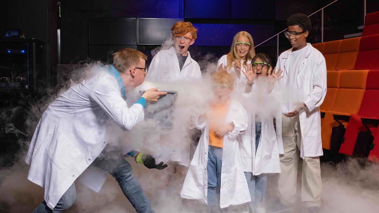 Science show på INSPIRIA